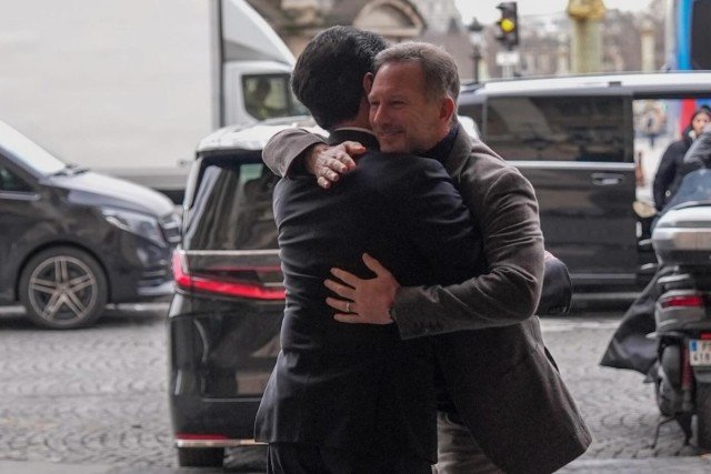 Váratlan látogatás: Christian Horner az FIA elnökénél vendégeskedett Párizsban