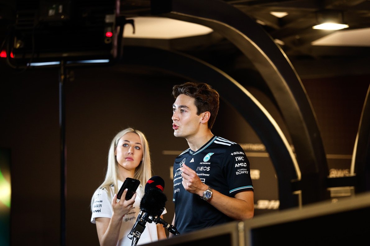  - George Russell erős üzenetet küldött F1-es riválisainak