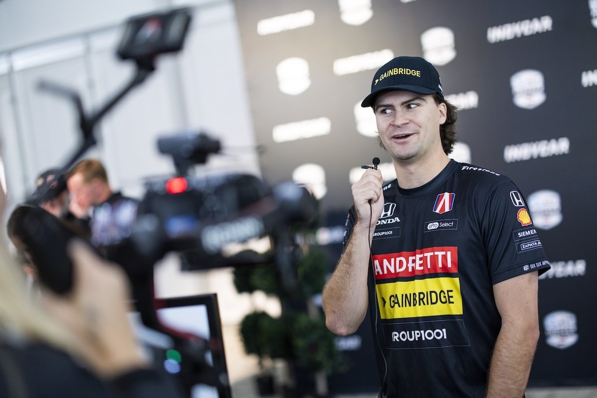  és  - Miért tartja Colton Herta élete legjobb esélyének a Cadillac tesztpilóta-szerepét?