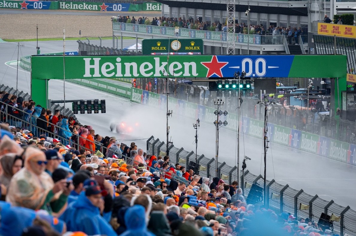 Videón a zandvoorti őrület, ami 186 előzést hozott