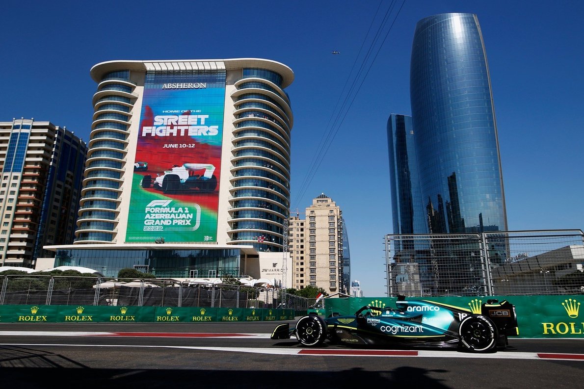 TV-közvetítés: F1-es Azeri Nagydíj