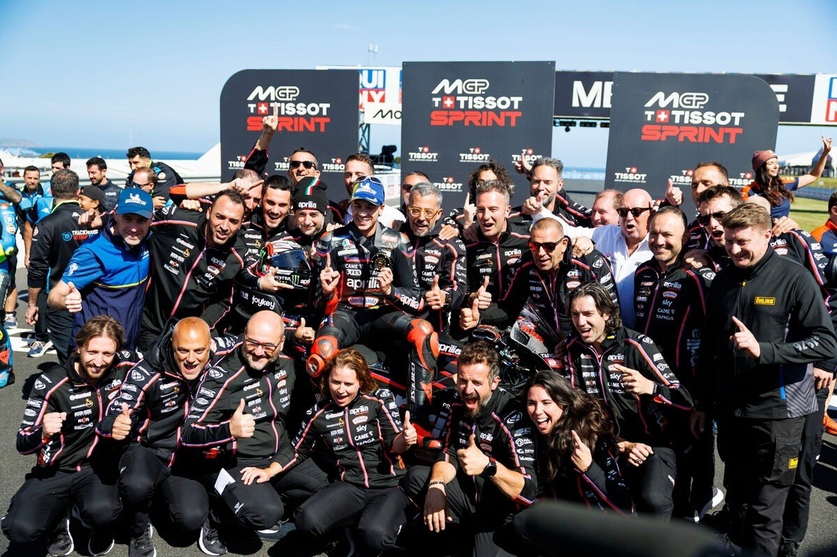  és  - Az Aprilia egyértelmű célt tűzött ki magának a 2026-os szezonra