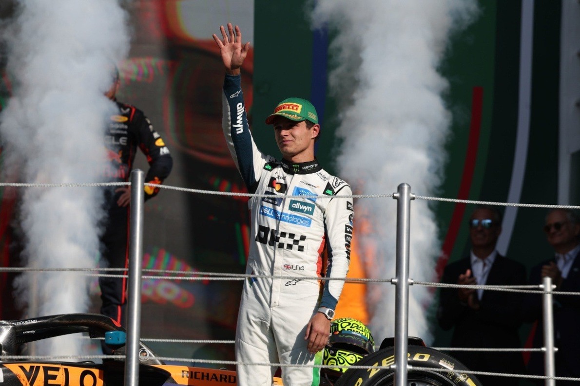  és  - Villeneuve szerint Norris világbajnoki szinten teljesít