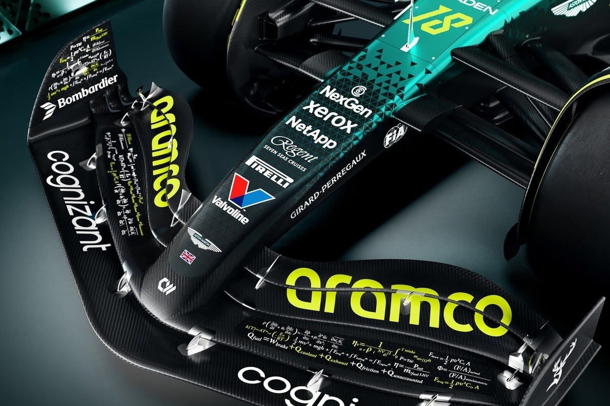  és  - Az Aston Martin tudományos ihletésű különleges festést hoz az Amerikai Nagydíjra!