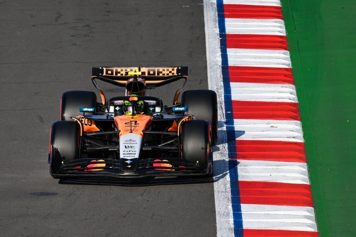 Domináns Norris-teljesítmény a mexikói FP3-on, Piastri és Verstappen is 6 tizedre!
