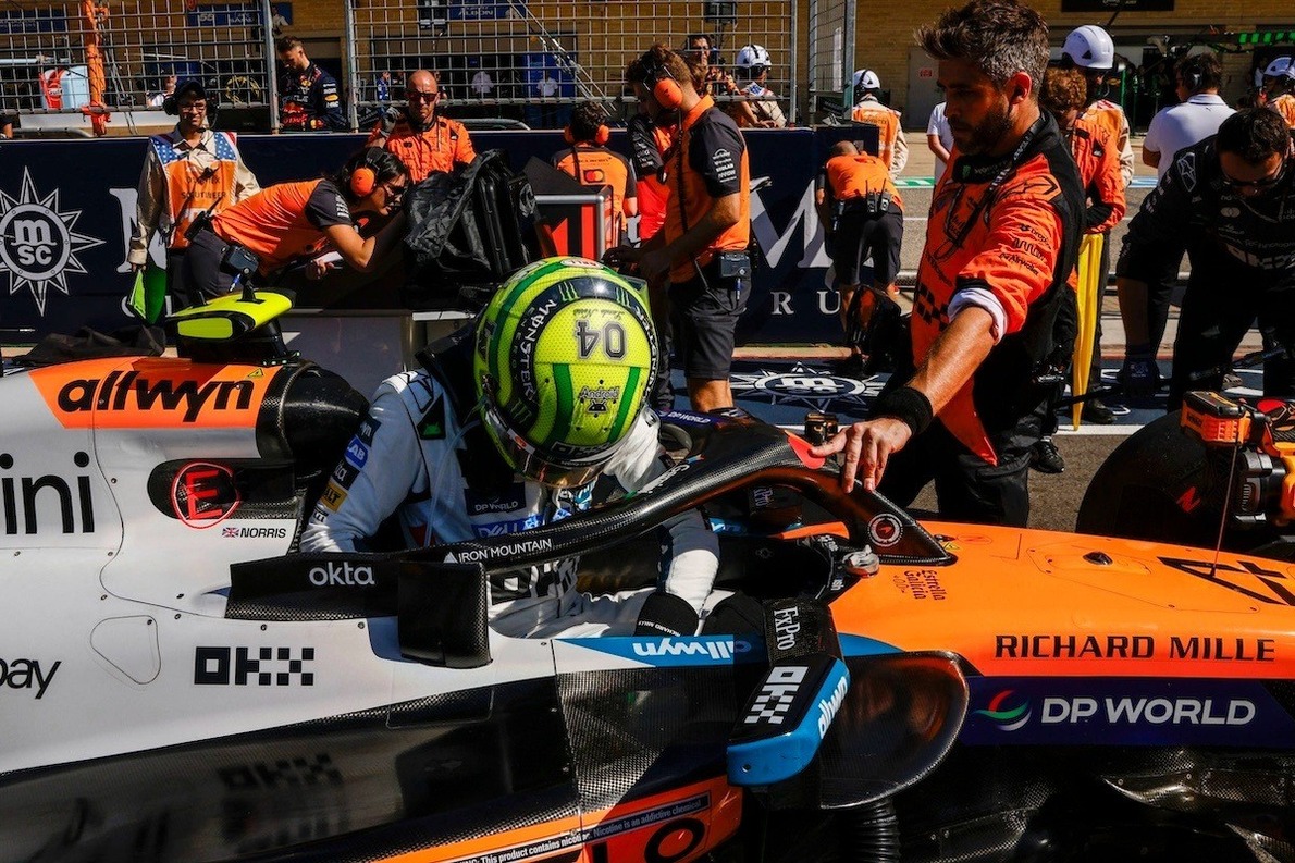 és - Futamok óta lopkodhatja a Red Bull Norris jelzéseit, a McLaren már erősebb ragasztószalagot is beszerzett