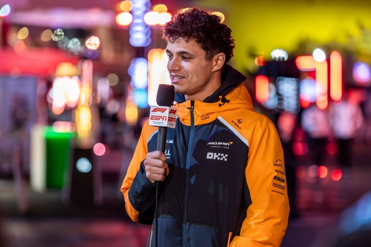  és  - Norris szerint idén sokkal jobb a McLaren Las Vegasban