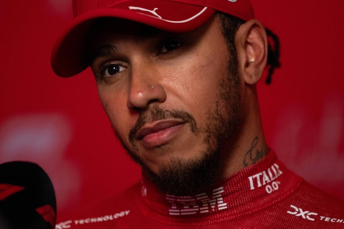  - Hamilton a sprintidőmérő után: "Szép az idő"