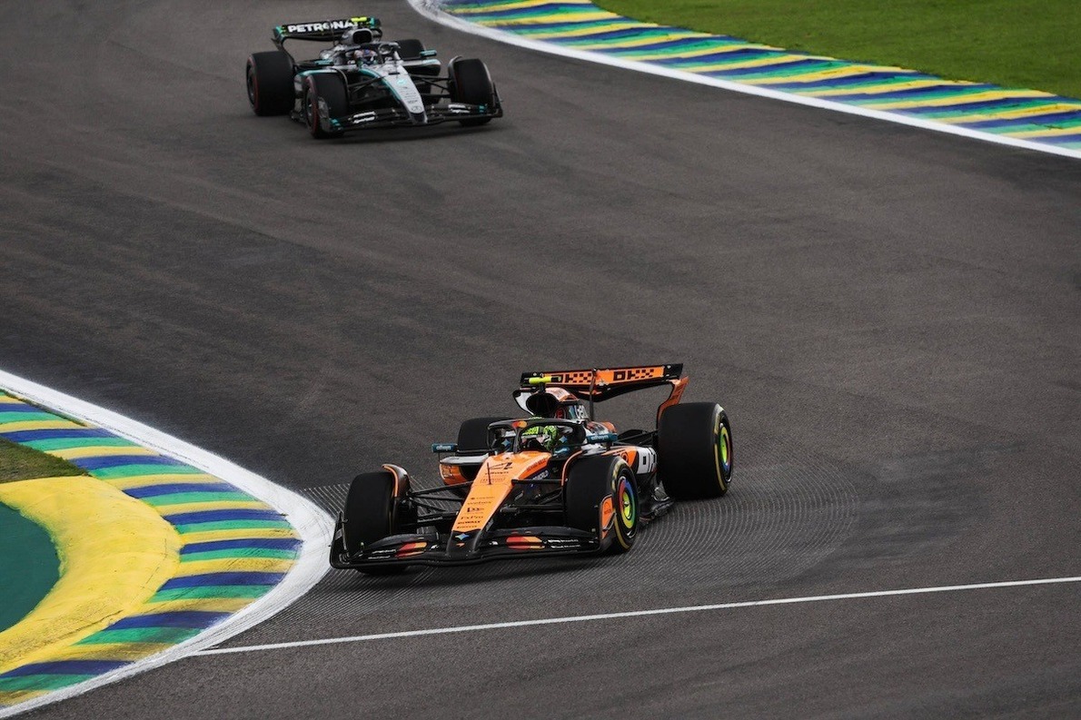  és  - Lando Norris gyorsabb McLarenre és lassabb Mercedesre számított