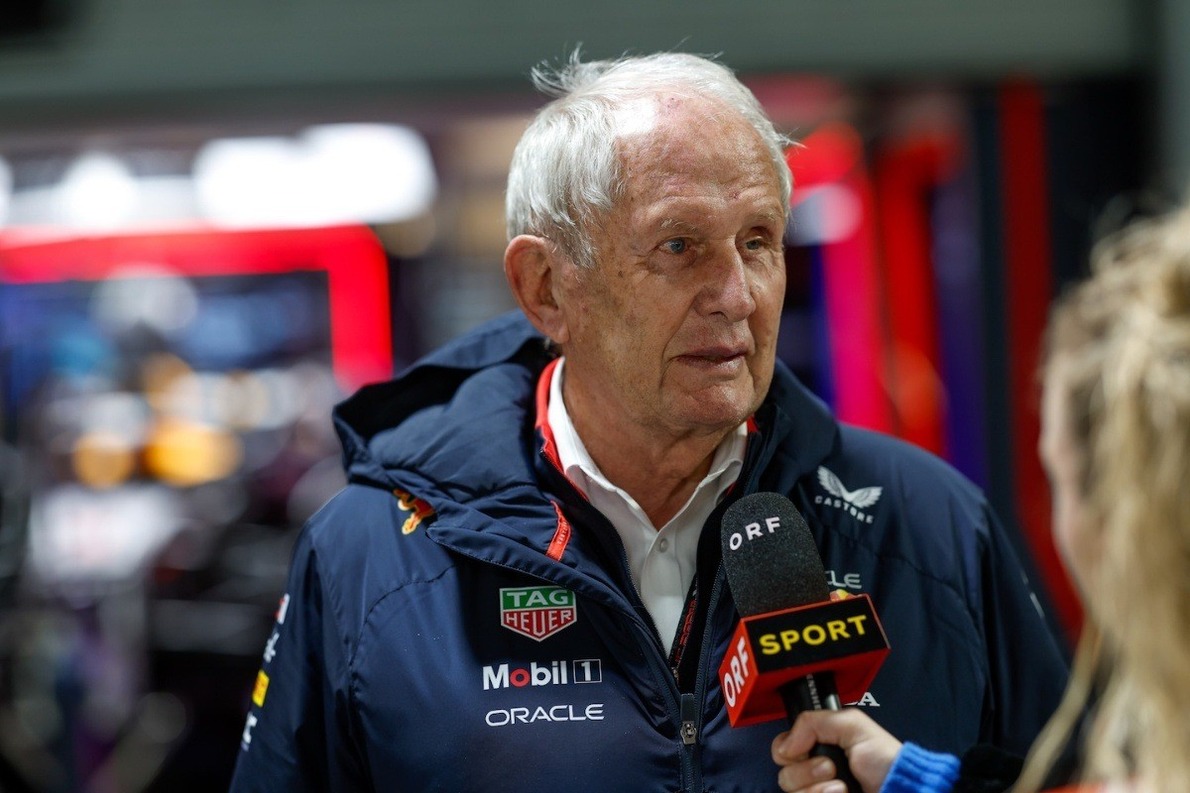 - Helmut Marko „nevetségesnek” nevezte a róla kiadott Red Bull-közleményt