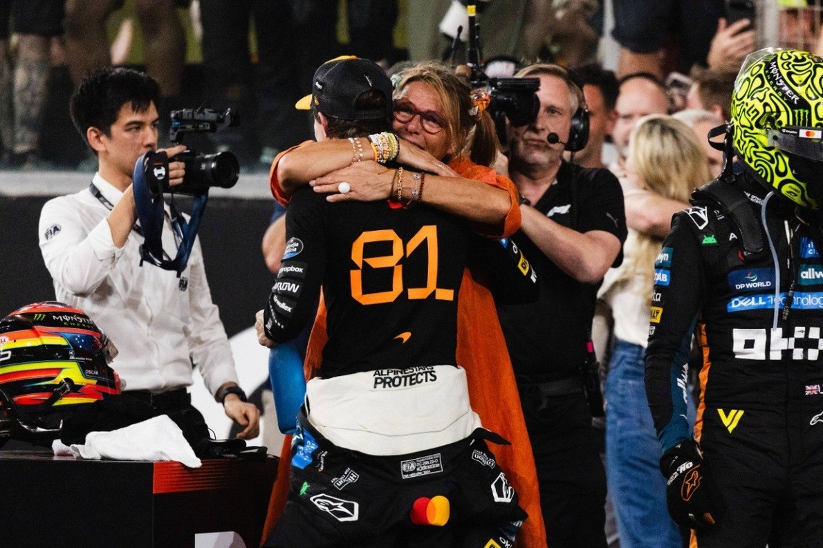 és - Egy helyszíni fotós szerint az FIA mentette meg Piastrit a kellemetlenségtől Abu-Dzabiban