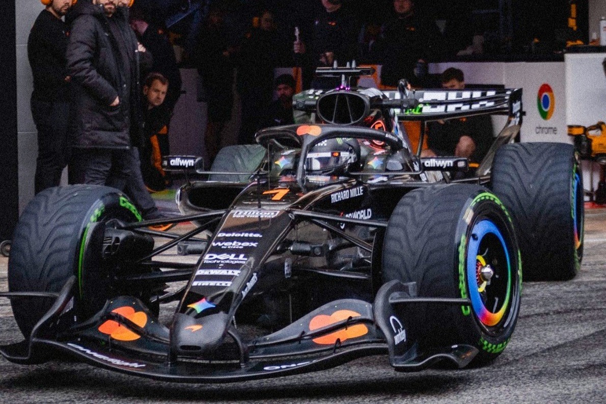  - Rég látott megoldással mutatkozott be a McLaren új autója Barcelonában