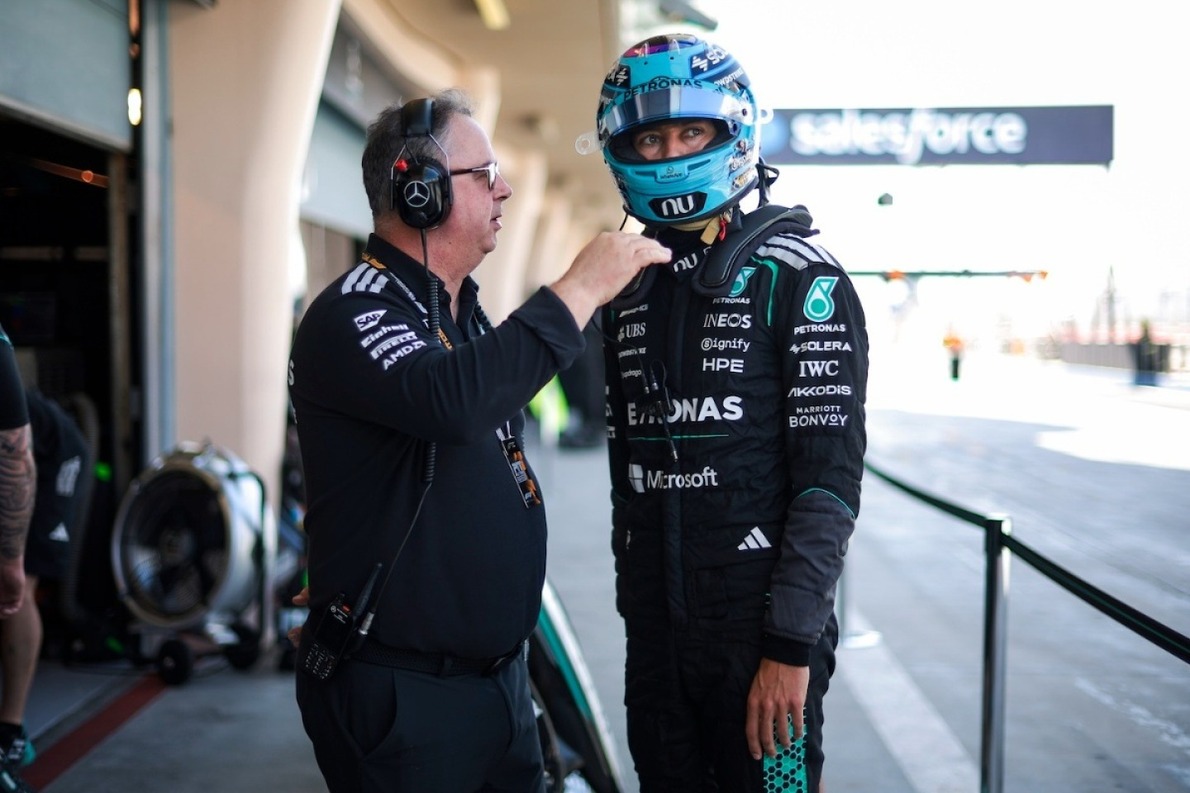 Russell teljesen máshogy látja az új korszakot, mint Verstappenék, és egy legendát hozott fel példának