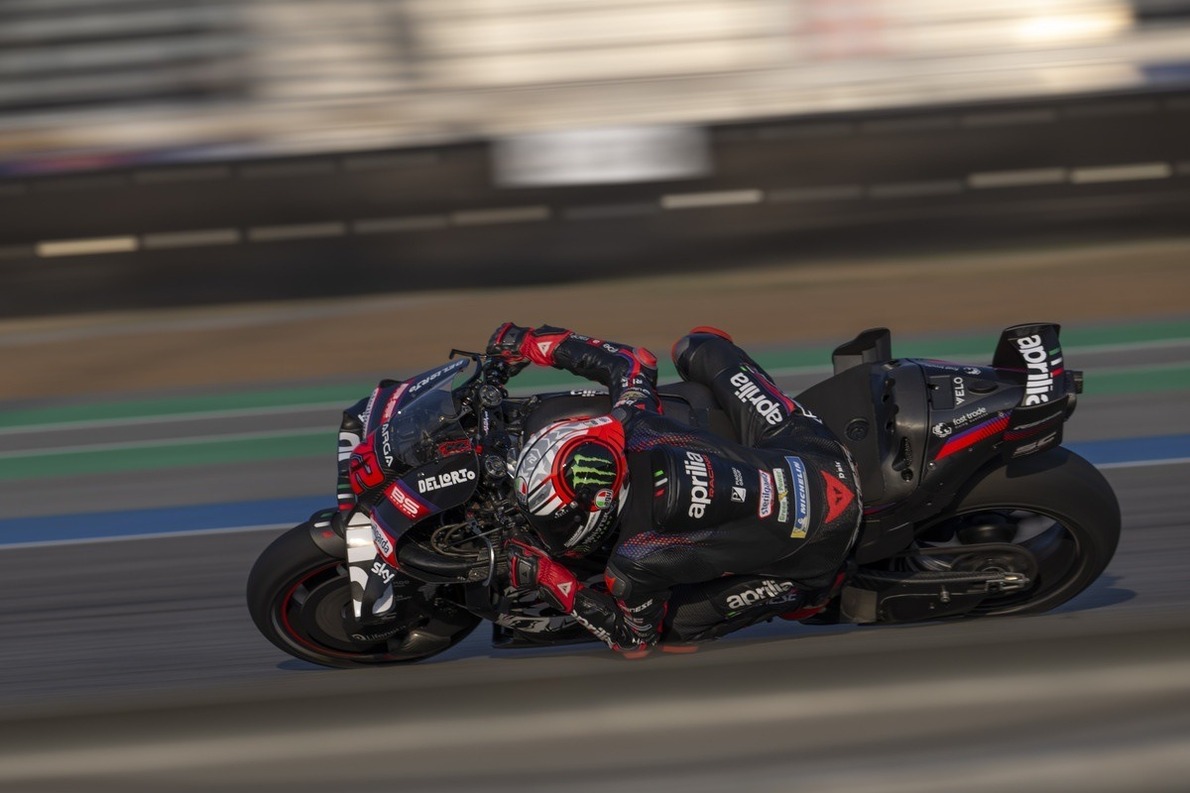  - MotoGP thaiföldi teszt: Bezzecchi és az Aprilia pályacsúccsal az élen a második napon