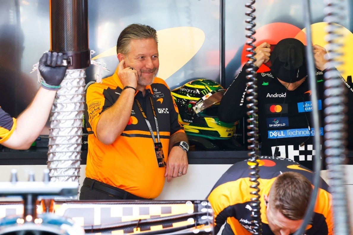  - Zak Brown az ausztrál hétvégén beszélt a lezárt Alex Palou perről