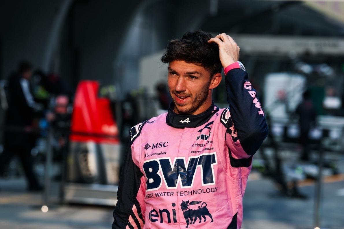 és - Gasly bizakodó a sanghaji időmérő után