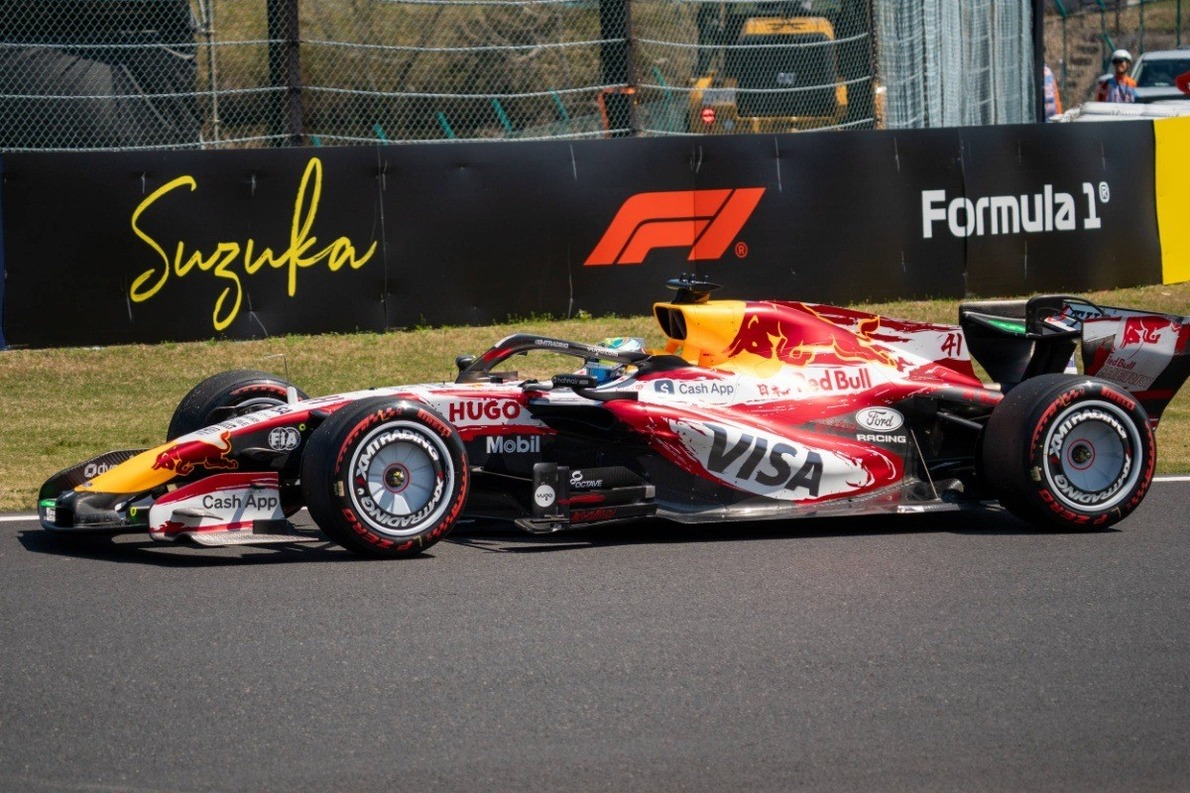  és  - Felemás pénteki napot zárt a Racing Bulls Japánban