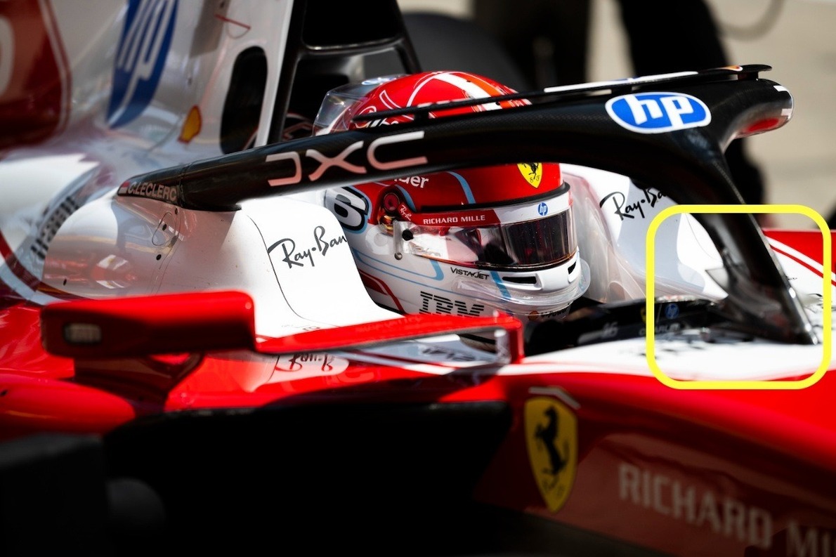  - Nem csak a „Macarena” szárny érkezett meg, a Ferrari egy alig látható újdonságot is vitt Sanghajba