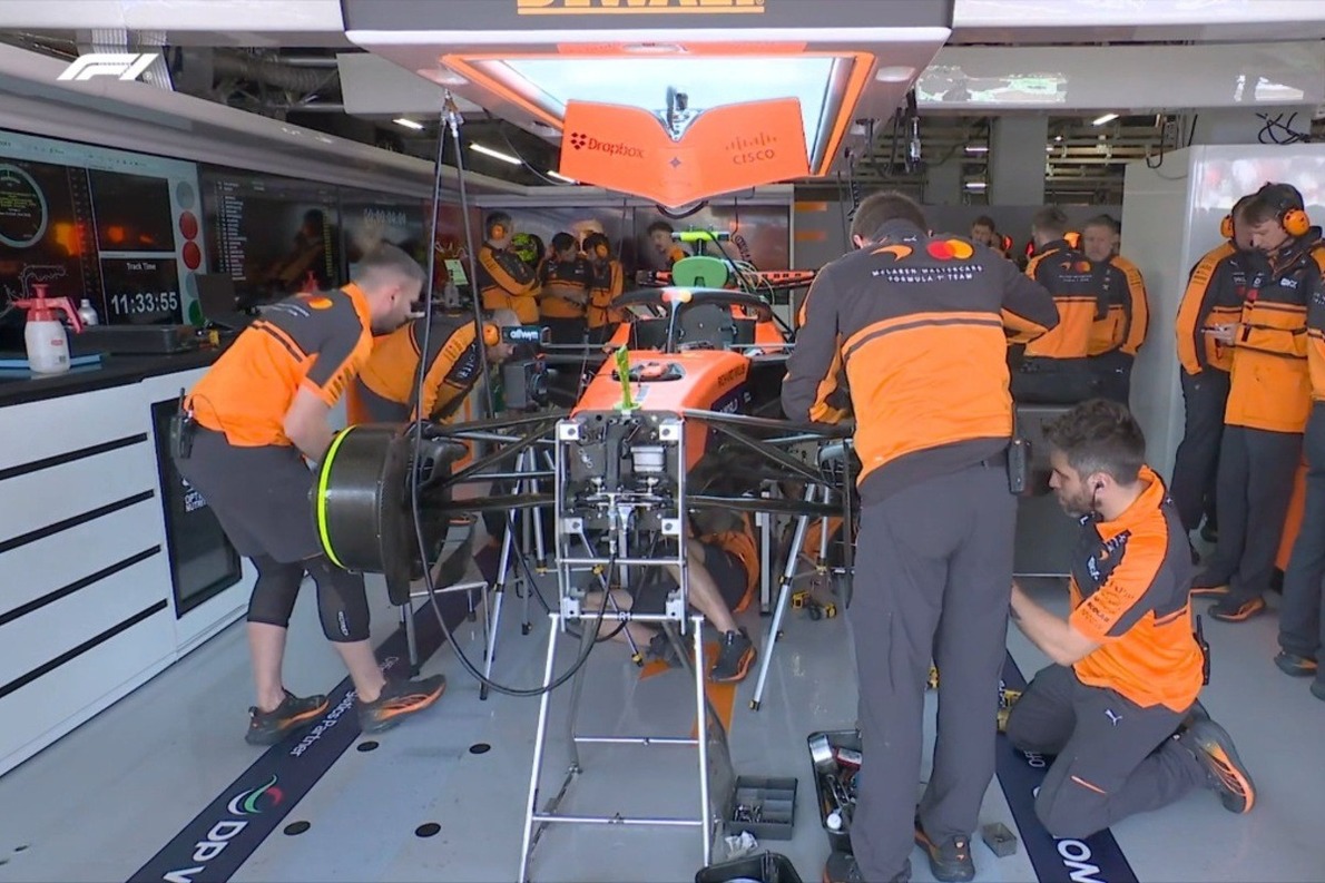 és - Nagy bajba került Lando Norris a Japán Nagydíj időmérője előtt