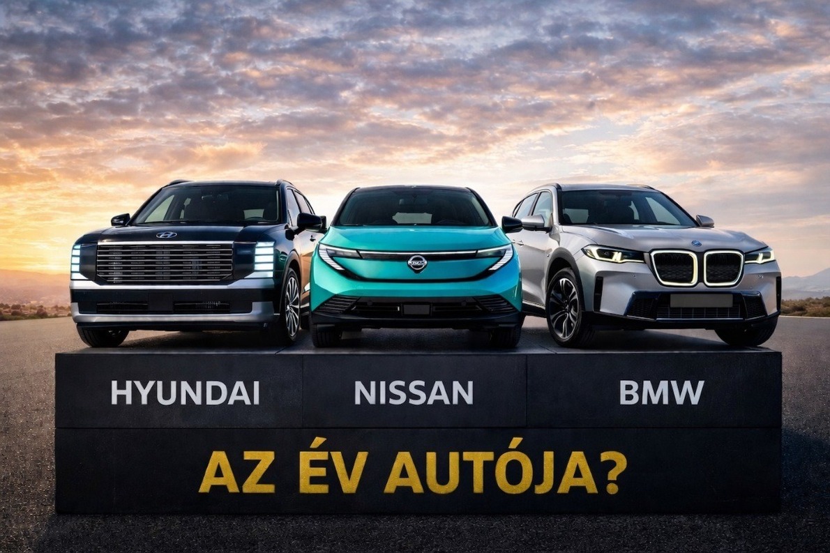 Közülük derül ki a 2026-os Év Autója-díj nyertese