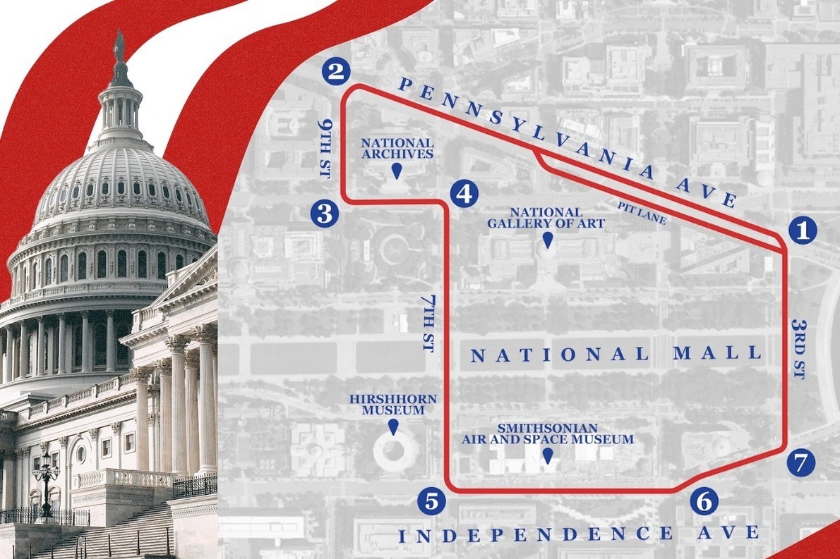 Bemutatták a washingtoni IndyCar-futam látványos nyomvonalát