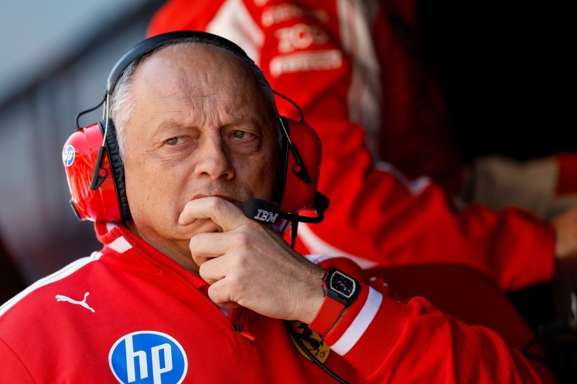 és - Fred Vasseur tehetetlen? Egy titkos záradék akadályozhatja meg a Ferrari csapatutasításait