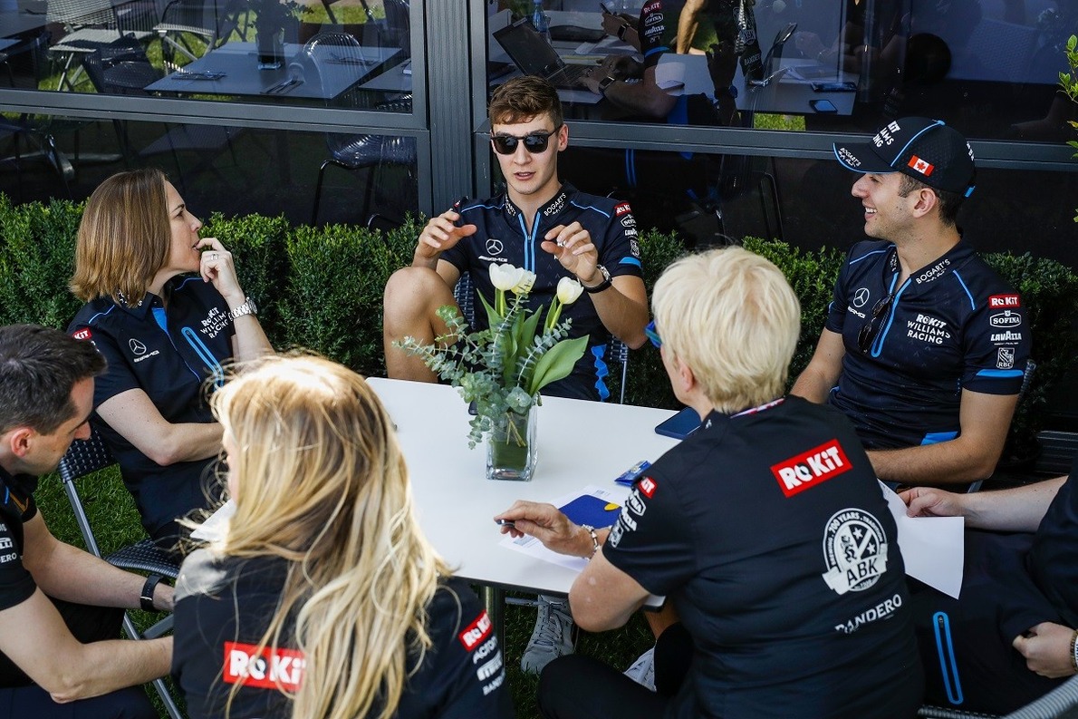  - Claire Williams Russellről: A csapat érdeke mindennél fontosabb volt