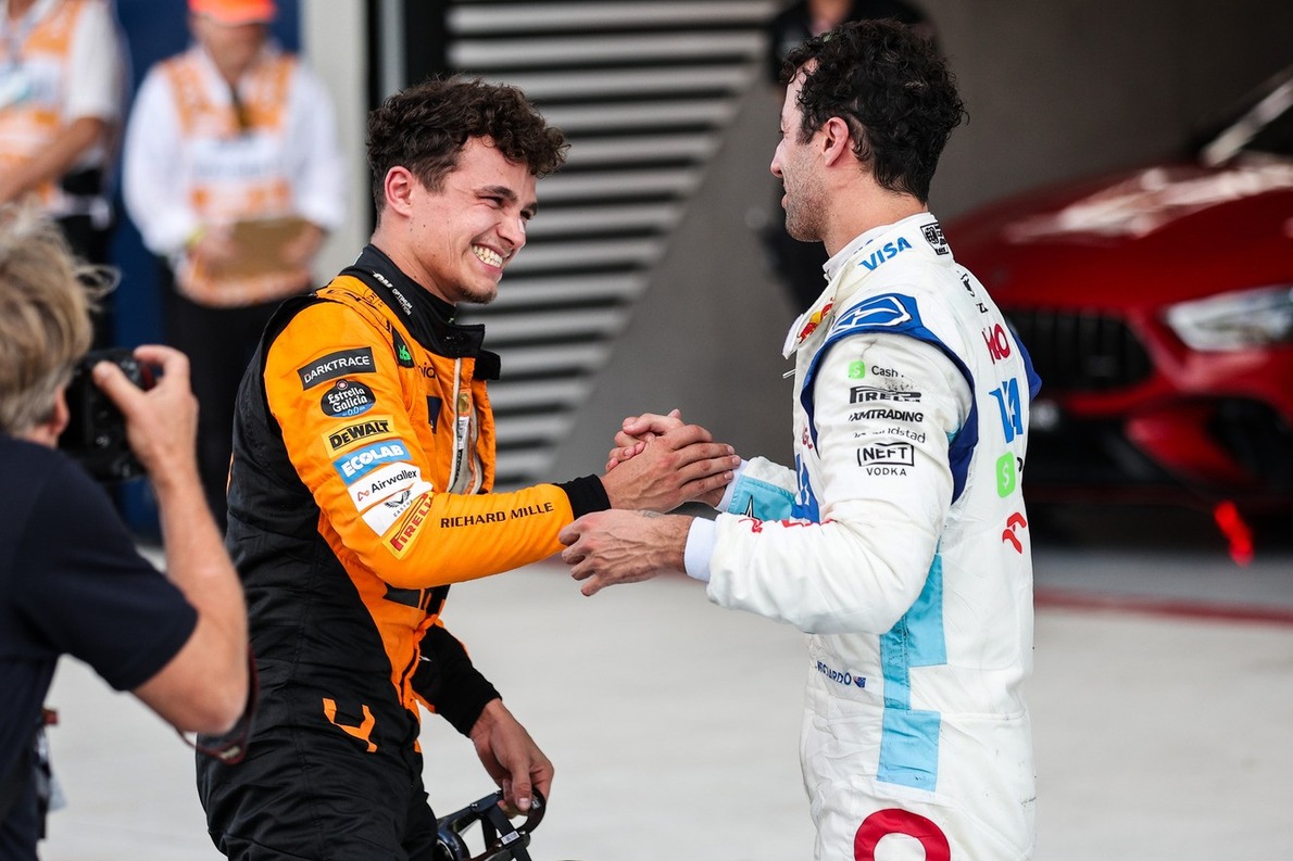  és  - Daniel Ricciardo sorsára juthat - figyelmeztették Lando Norrist