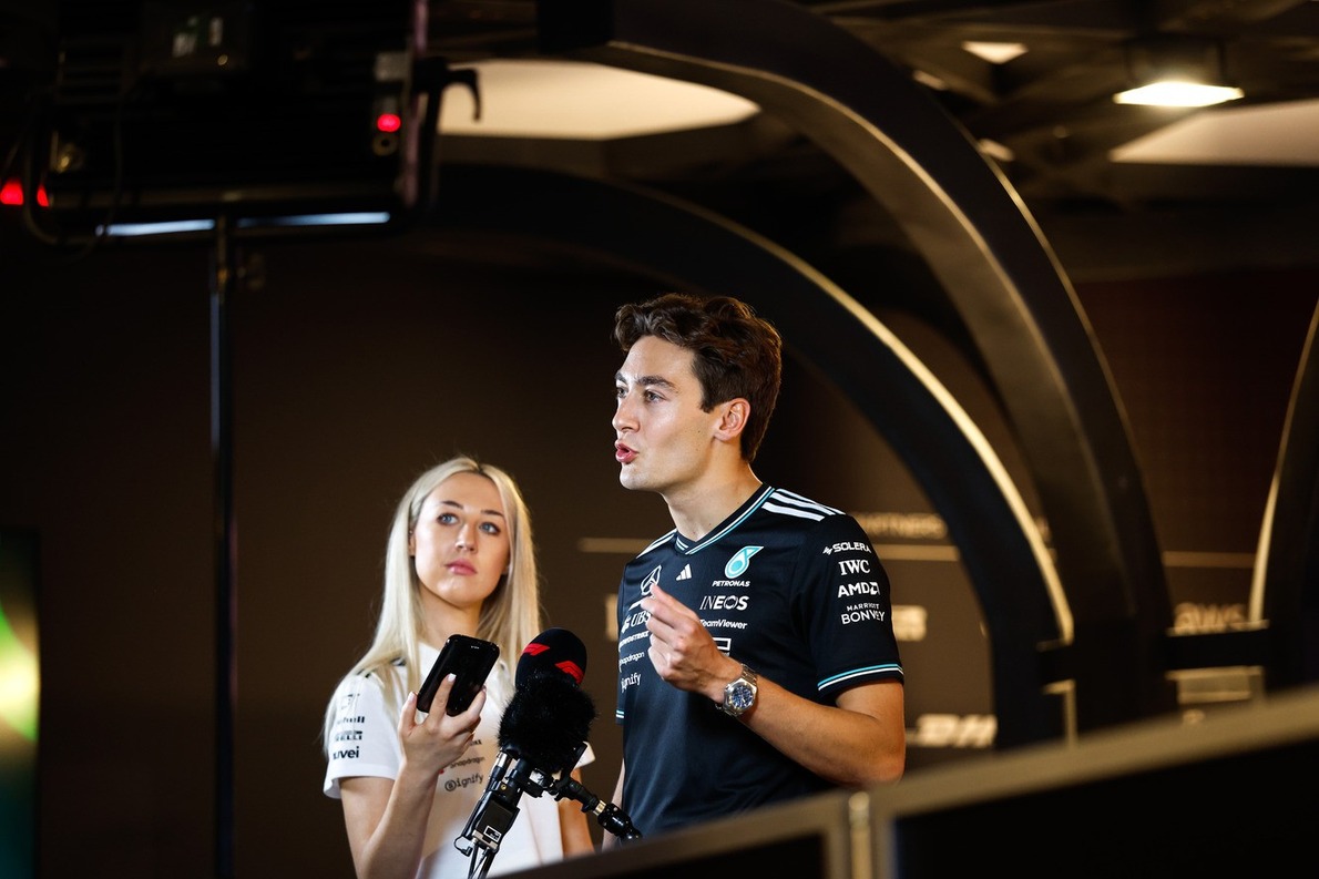  - George Russell erős üzenetet küldött F1-es riválisainak