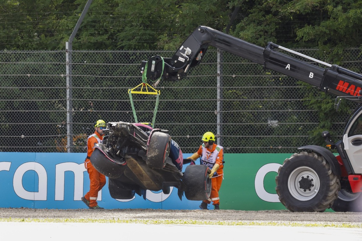  - Videón Franco Colapinto nagy balesete a visszatérése utáni első F1-es időmérőjén!