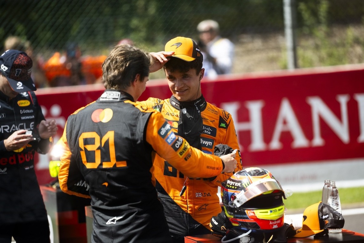  és  - McLaren első sor Spában, Verstappen csak a negyedik