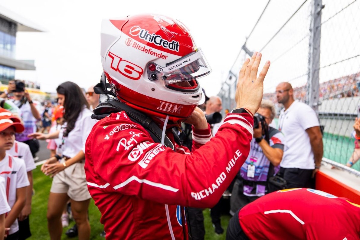  - Leclerc beírta magát a Ferrari történelemkönyvébe a Hungaroringen