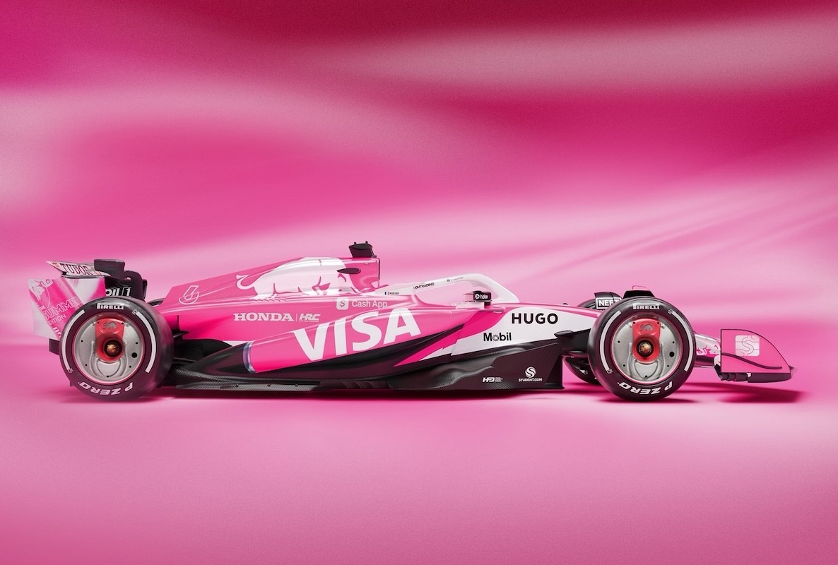 A Racing Bulls sem fogta vissza magát a Miami Nagydíjra készített egyedi festésével