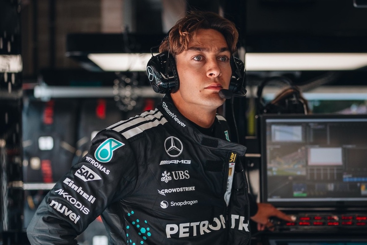  és  - Brundle szerint megsértődött Russell a Verstappen-pletykák miatt a Mercedesre