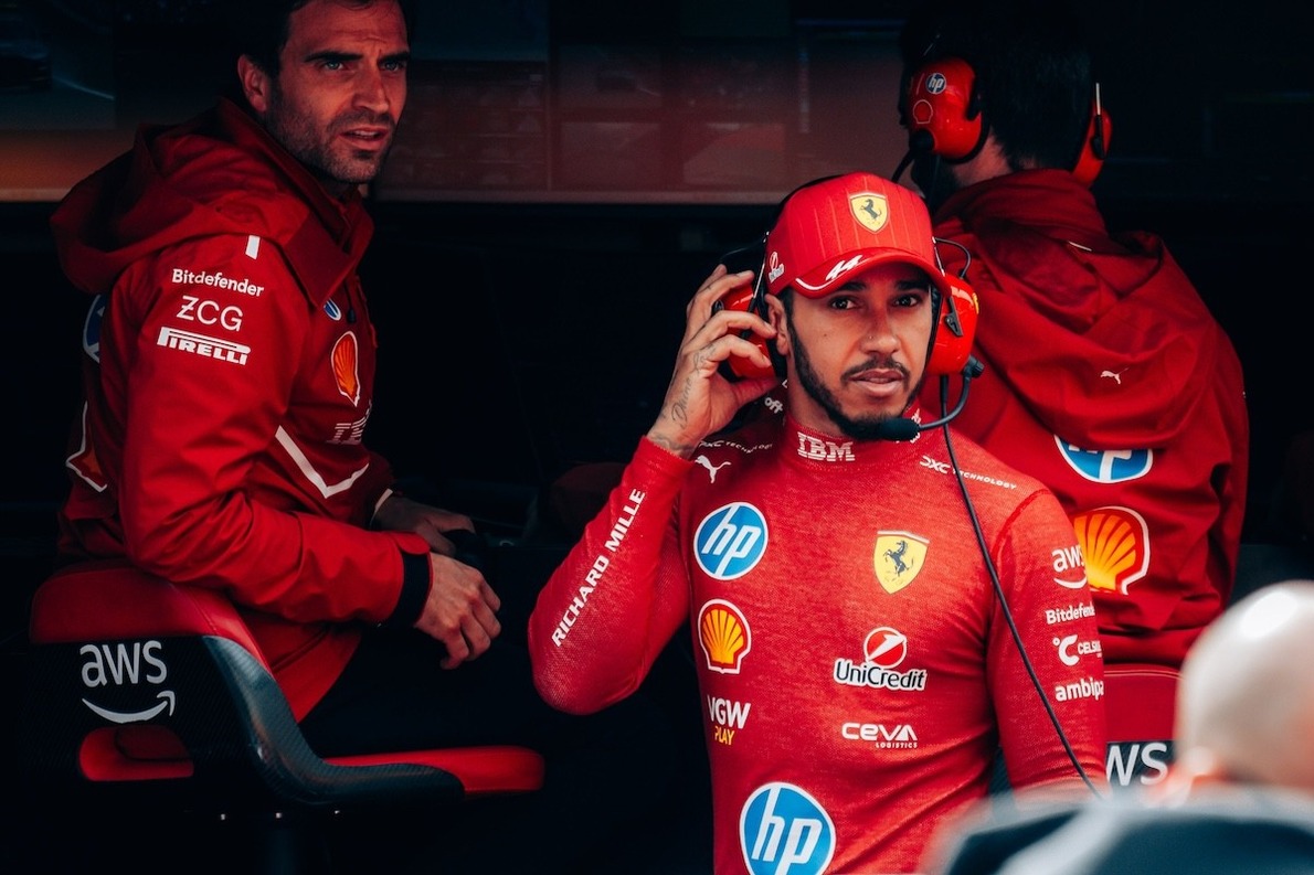  - Sosem dolgozott még annyit Hamilton, mint most a Ferrarinál