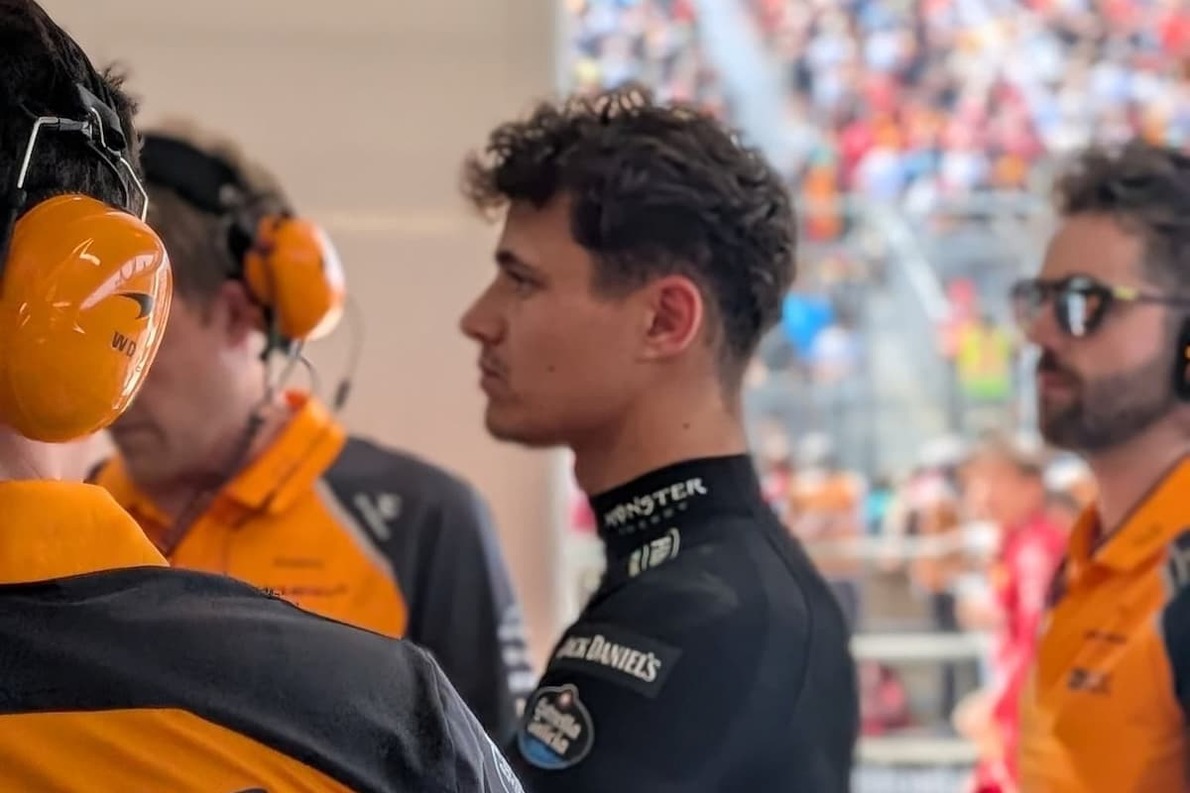  és  - Norris aggódik a Ferrari tempója miatt Monzában