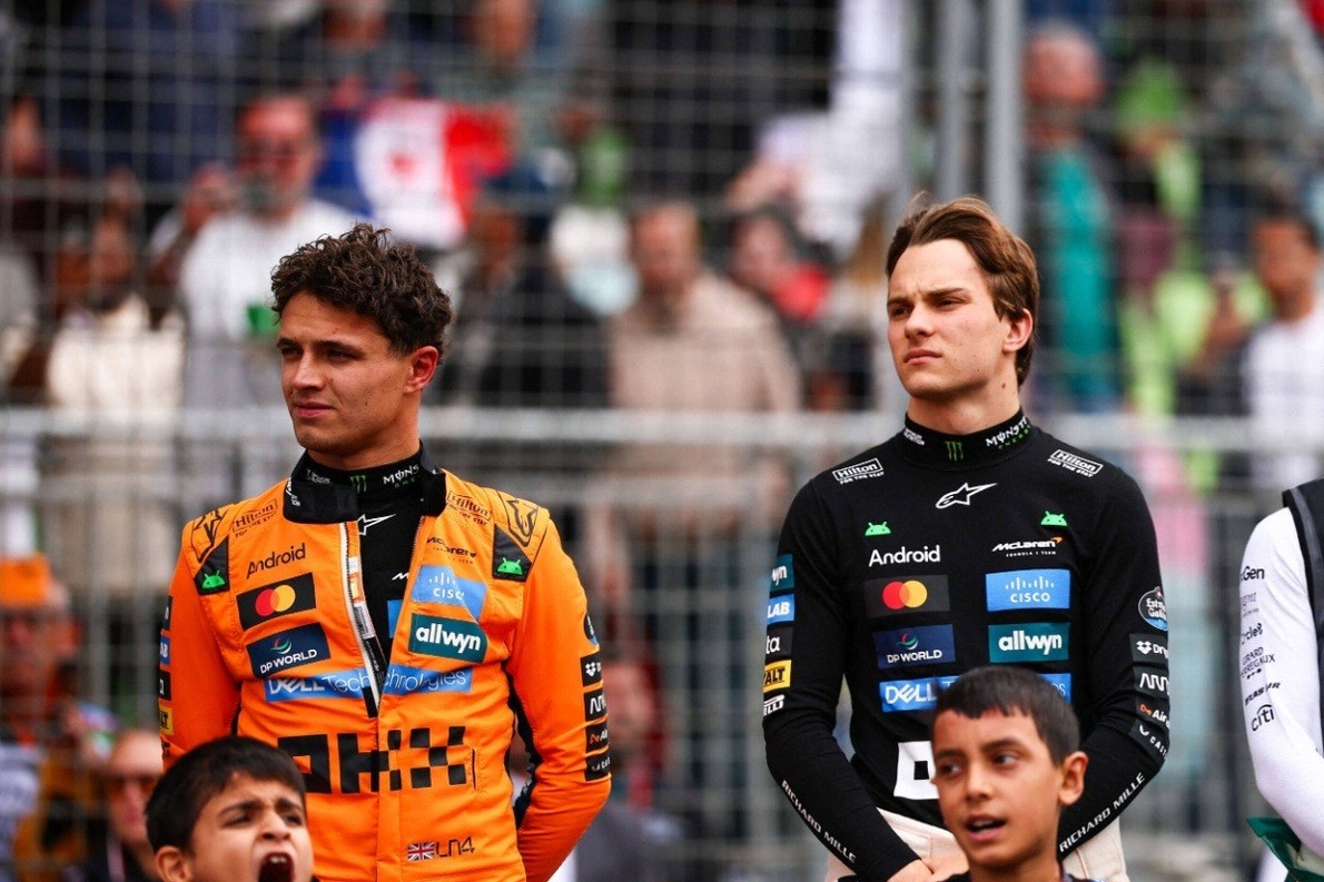  - Norris bevallotta, fél a Red Bulltól