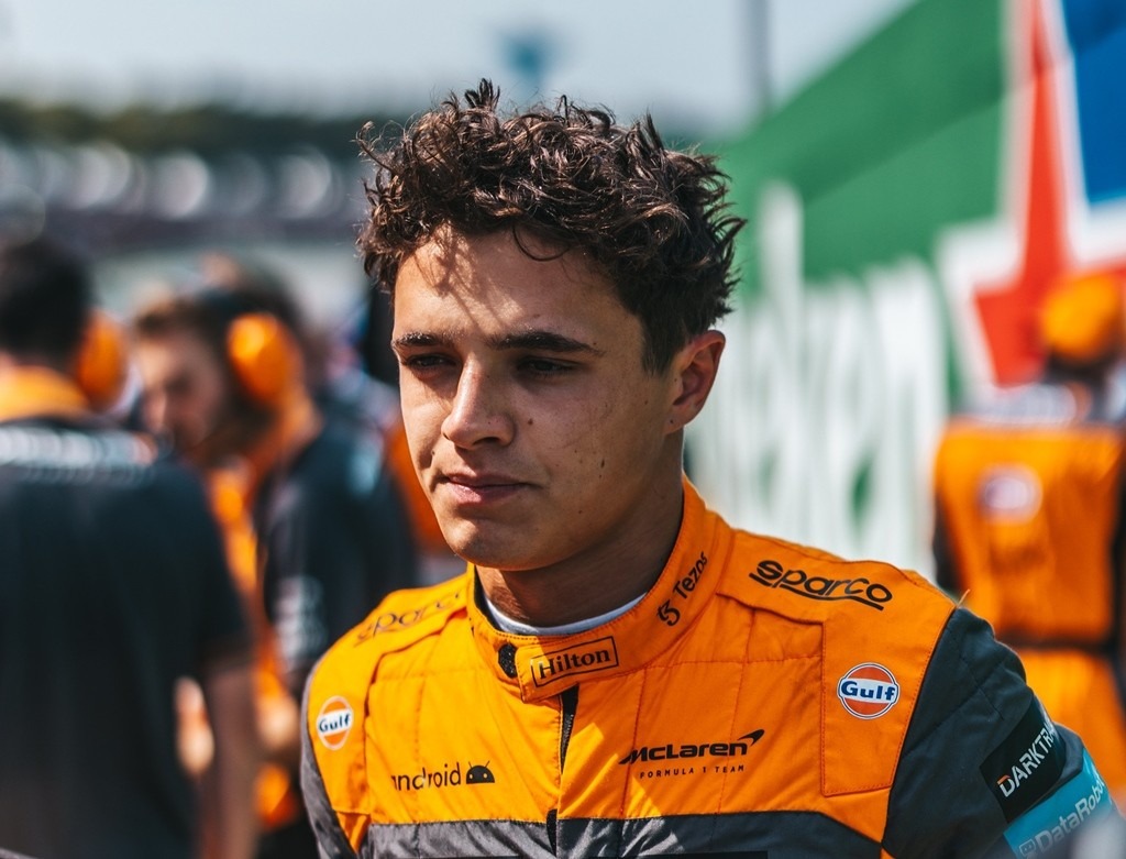  - Norris szerencsésnek érzi magát, hogy nem tudta befejezni a Brazil Nagydíjat