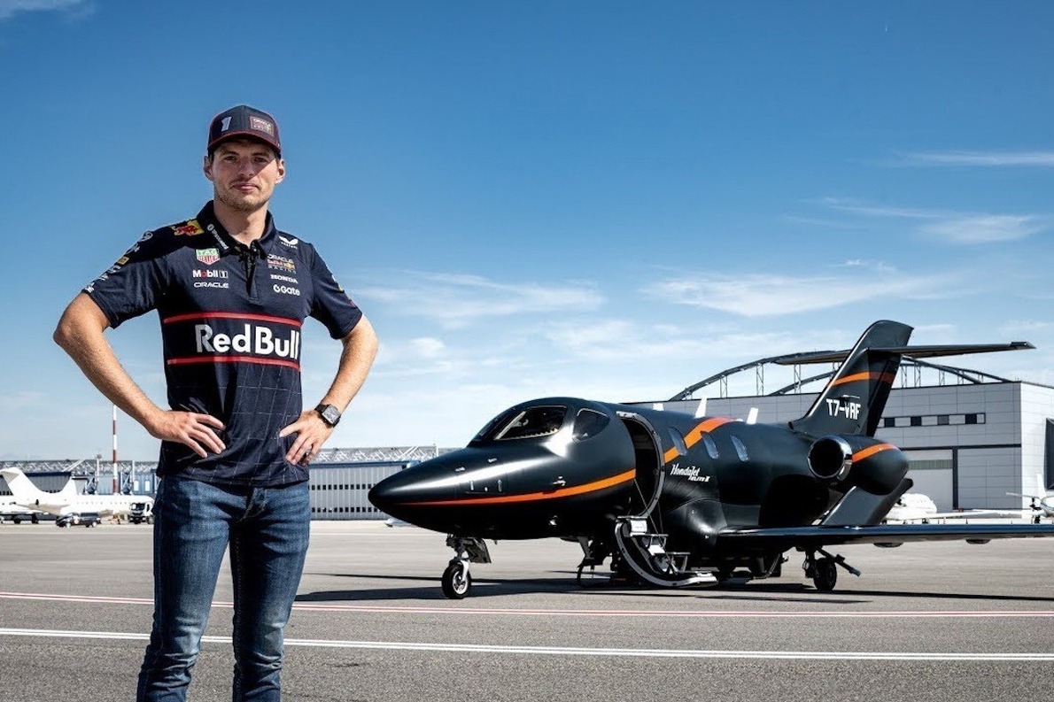  - Verstappen új magánrepülőt “tesztelt”, miután 58 millió eurót költött saját gépére