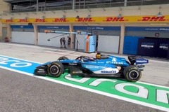 Williams - Pályára gurult a Williams a bahreini tesztek nulladik napján (videó)