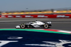 Cadillac - Látványos fotón Perez darabokra hullott Cadillac-je a sprintfutamról