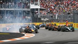 Red Bull Racing - Hajszálon múlt a baleset Miamiban, zseniális reflexekkel mentett Verstappen