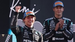 Mercedes - George Russell elárulta, miért nevetett az olasz szurkolók füttykoncertjén