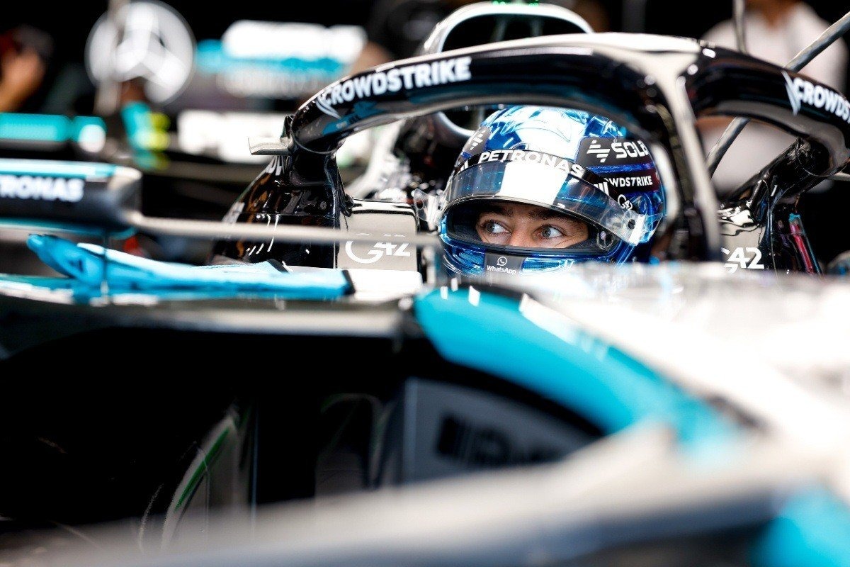  - Russell: „Nem leszek túl boldog a pole pozíció miatt”