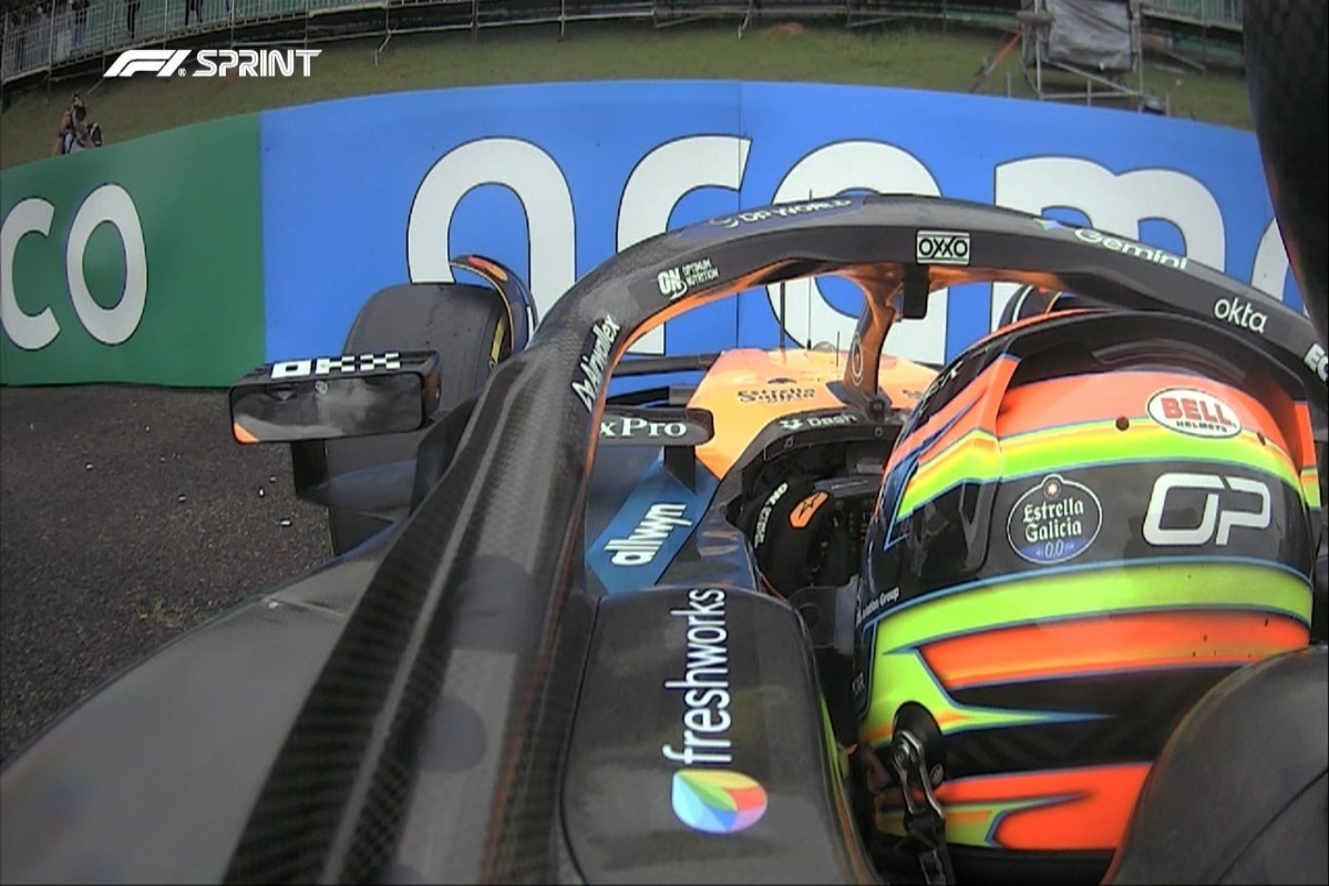  és  - Videón az F1-es Brazil Nagydíj tripla balesete Piastri kiesésével!