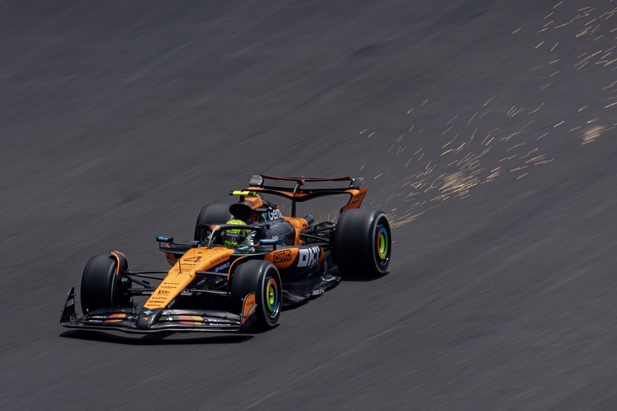 és  - Norrist nem lehetett megverni a brazil sprintkvalin, Verstappen viszont csak hatodik