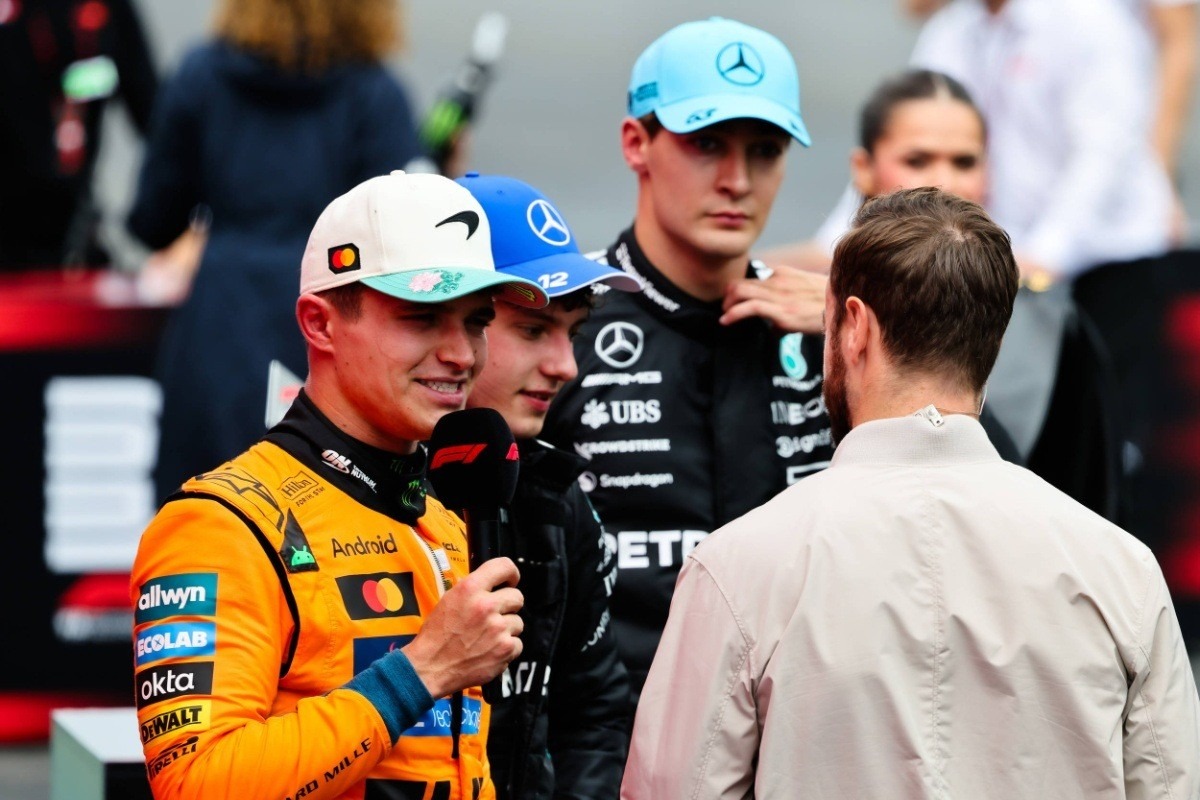 és - Hiába a dupla pole és sprintgyőzelem, Norrist nem hagyja nyugodni a Mercedes tempója