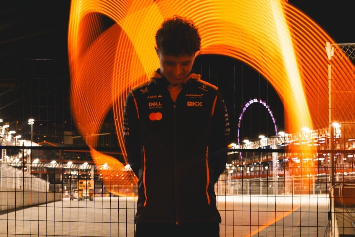 és - Lando Norris nagyon menő sisakkal ünnepli 150. nagydíját
