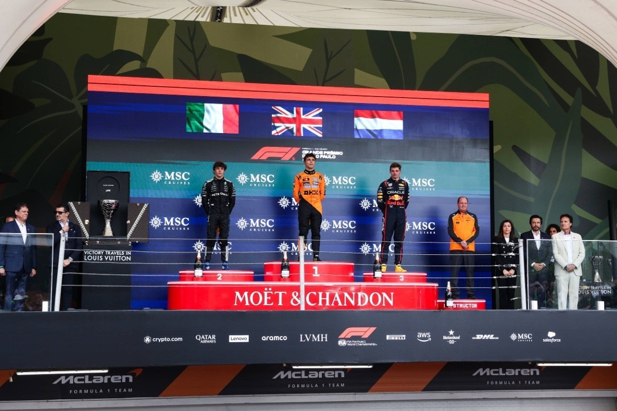  és  - Az F1-es egyéni világbajnoki pontverseny állása a Brazíliai Nagydíj után - 3 hétvége van hátra!