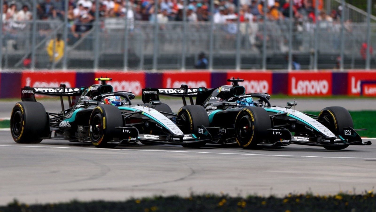  és  - Jöhetnek a Verstappen-szabályok? Toto Wolff Verstappennel példálózva tett rendet Russell és Antonelli között